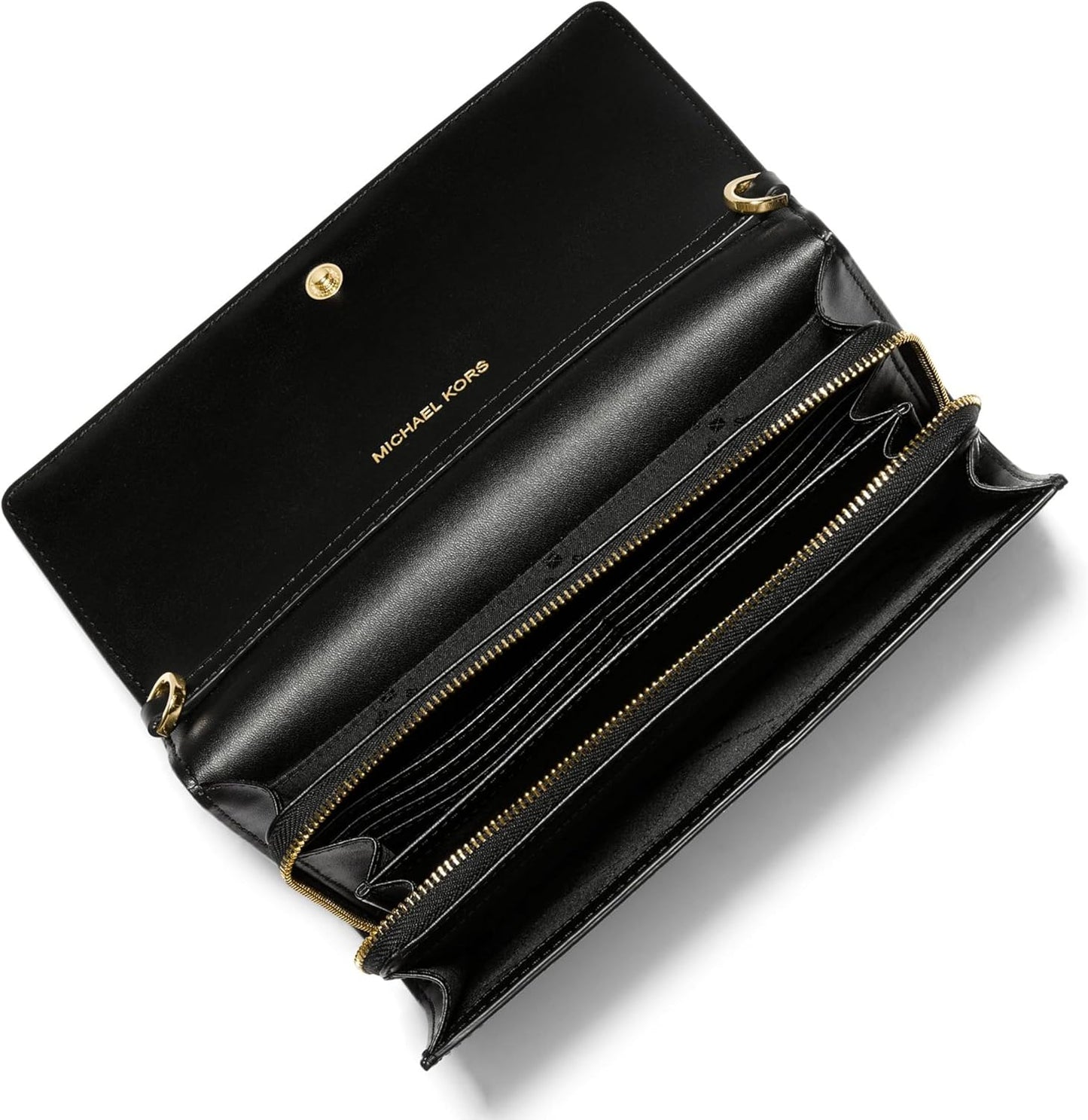 Michael Kors Bolso cruzado tipo cartera grande Jet Set para mujer