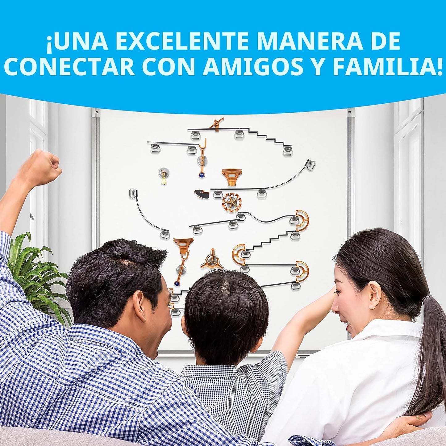National Geographic Magnetic Marble Run - Juego de construcción STE...
