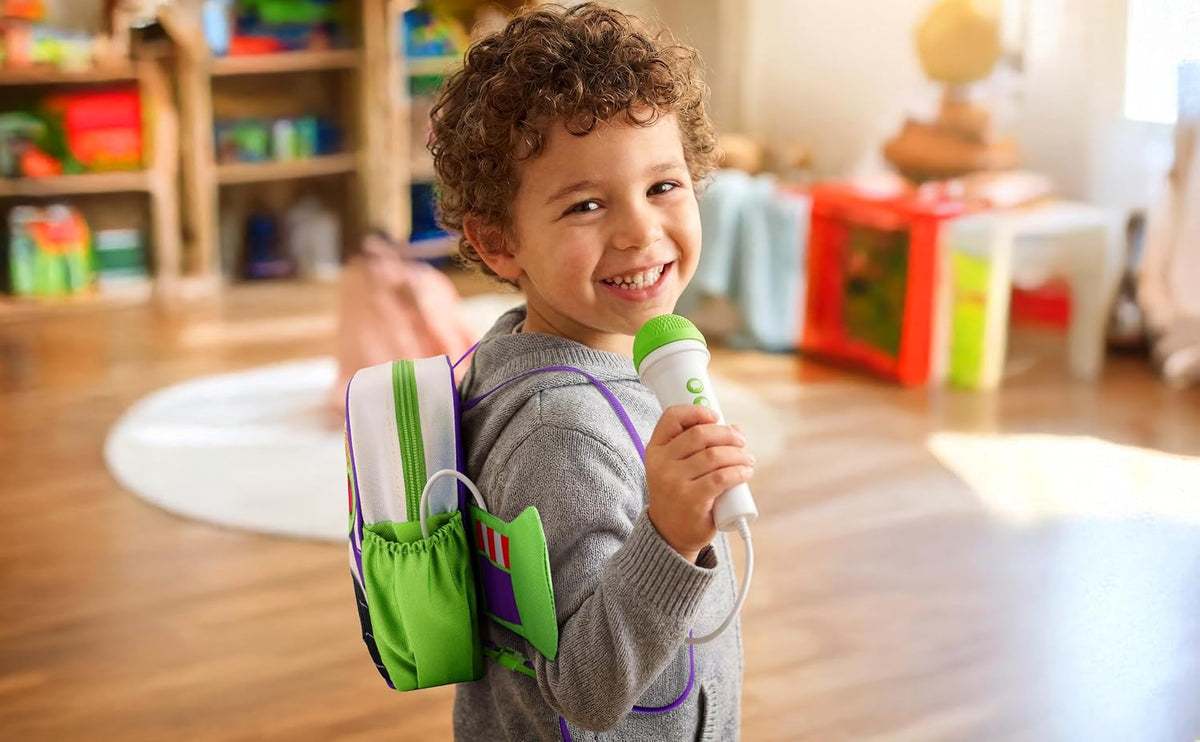Toy Story 5 - Cambiador de voz Bluetooth Jetpack con micrófono para...