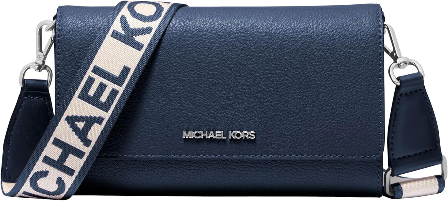 Michael Kors Bolso cruzado tipo cartera grande Jet Set para mujer