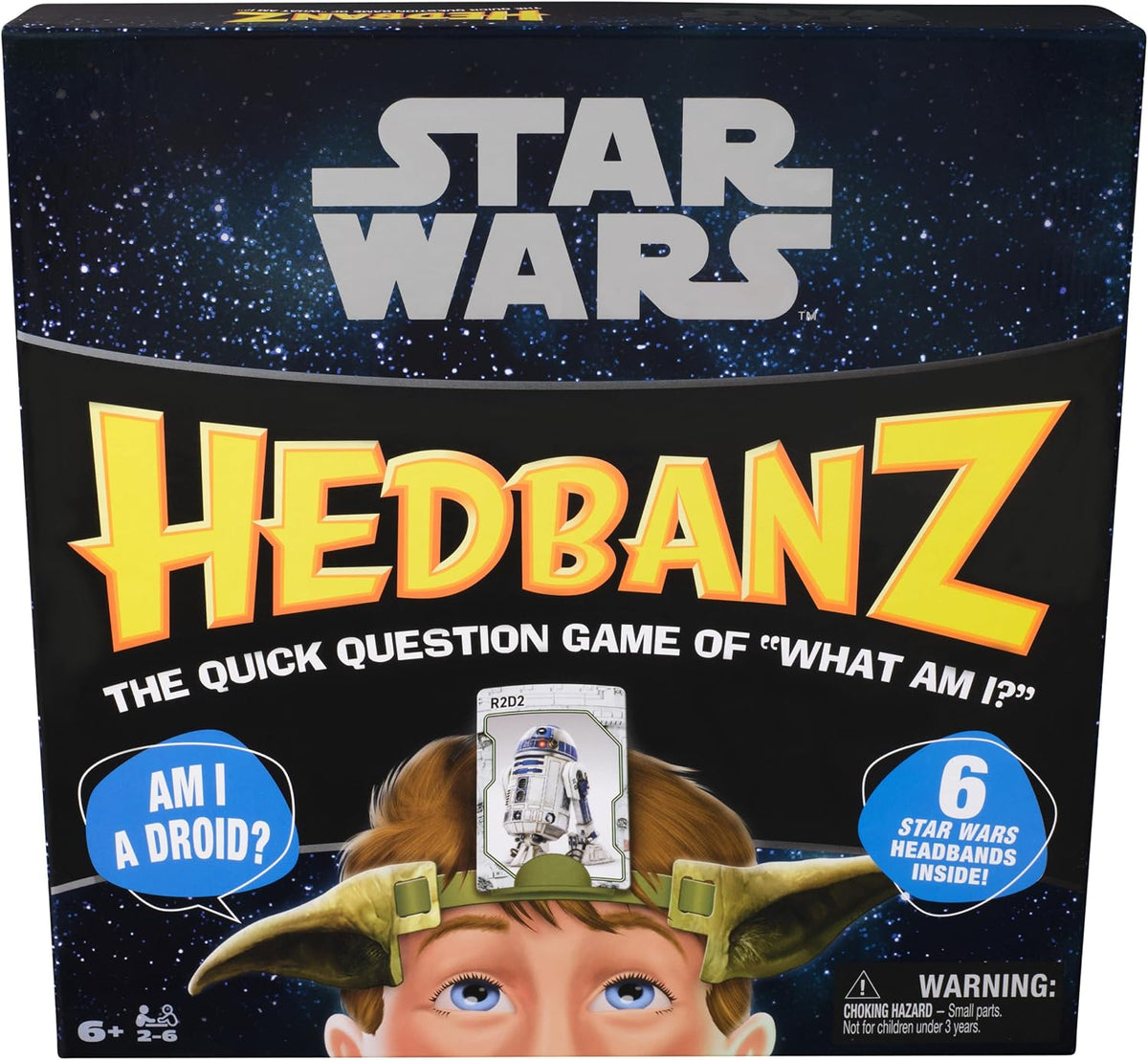 Spin Master Games Star Wars Hedbanz - Juego de mesa para familias |...