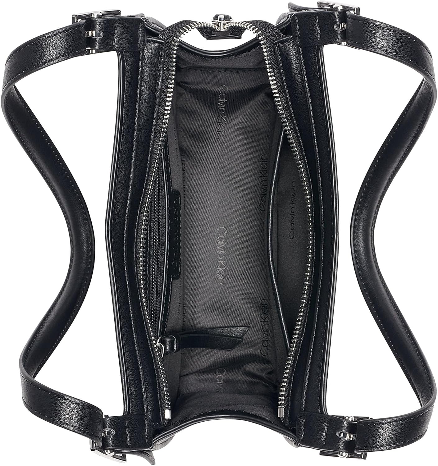 Calvin Klein Bolso de hombro Harlan East\/West con cremallera super...