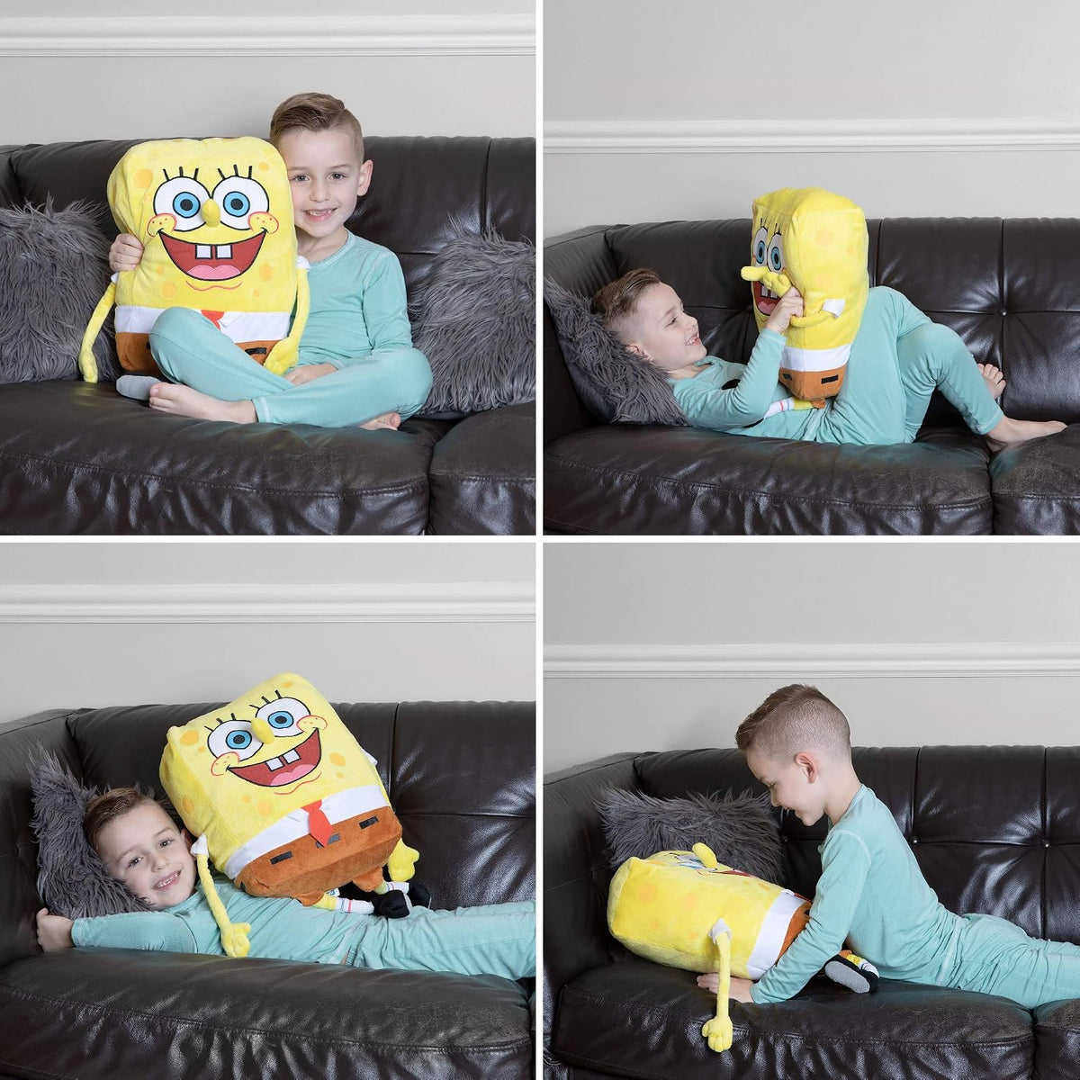 Franco Kids Bedding - Almohada de peluche para niños, talla única,...