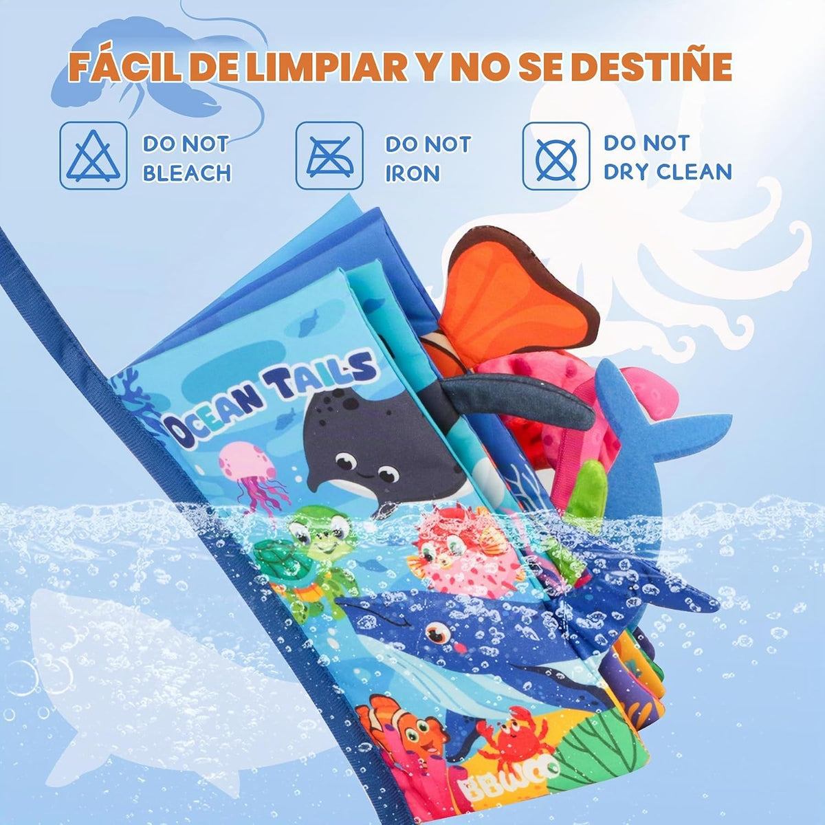BBWOO Libro Blandito para Bebé - Juguete para Bebé - Regalo de Duch...