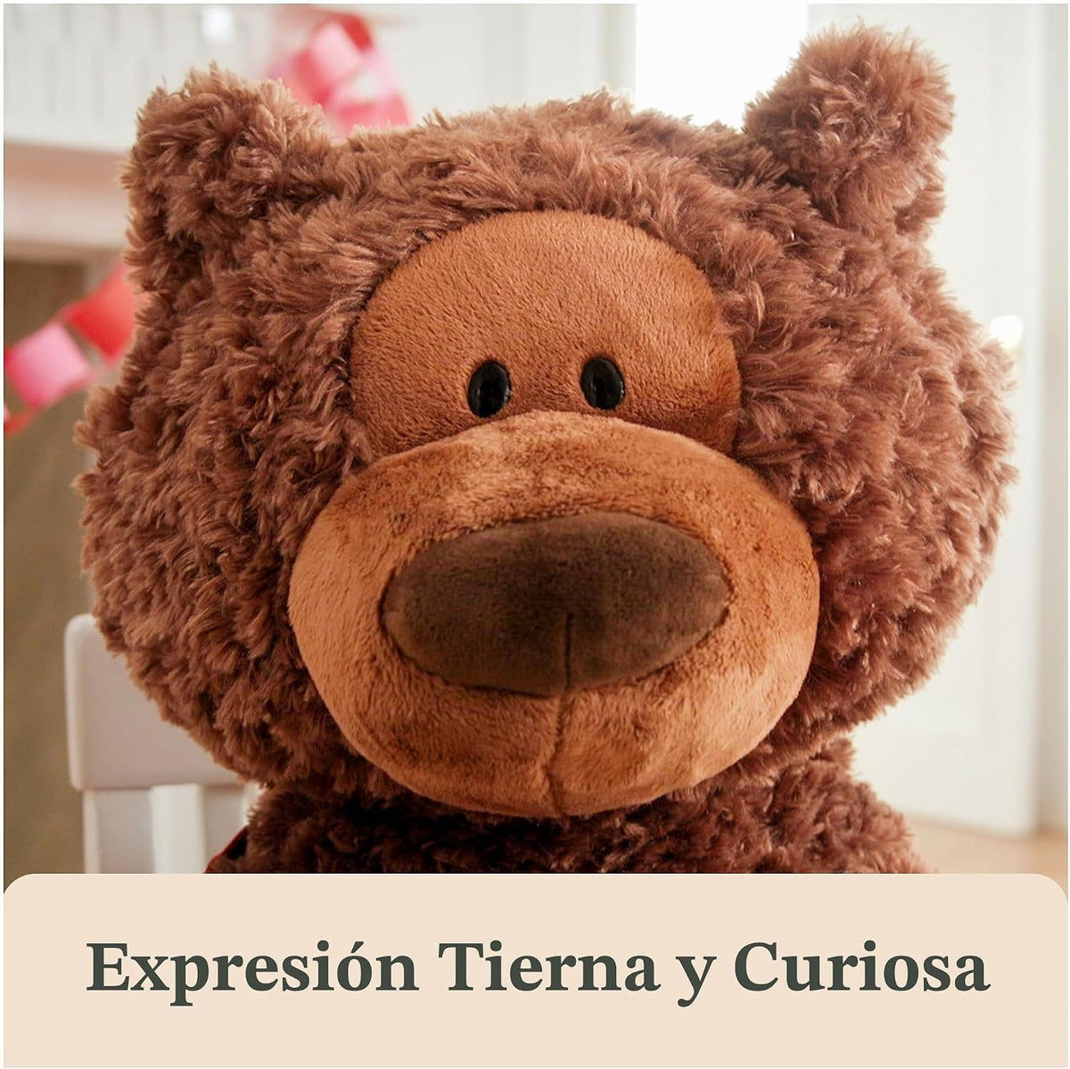 GUND Oso de peluche gigante Philbin, oso de peluche grande, animal...