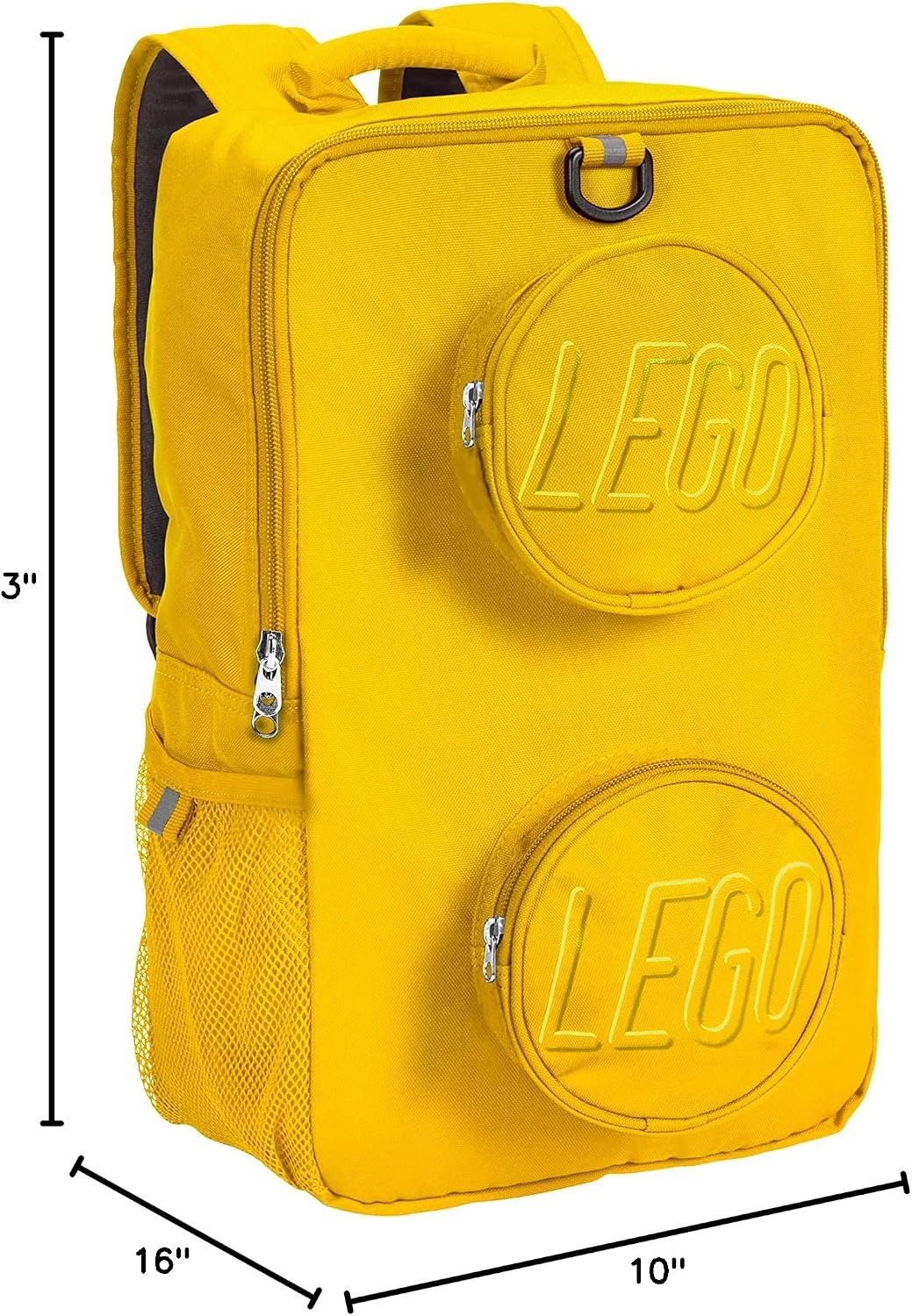 LEGO Mochila de ladrillo Lego - equipaje de mano morado, Amarillo,...