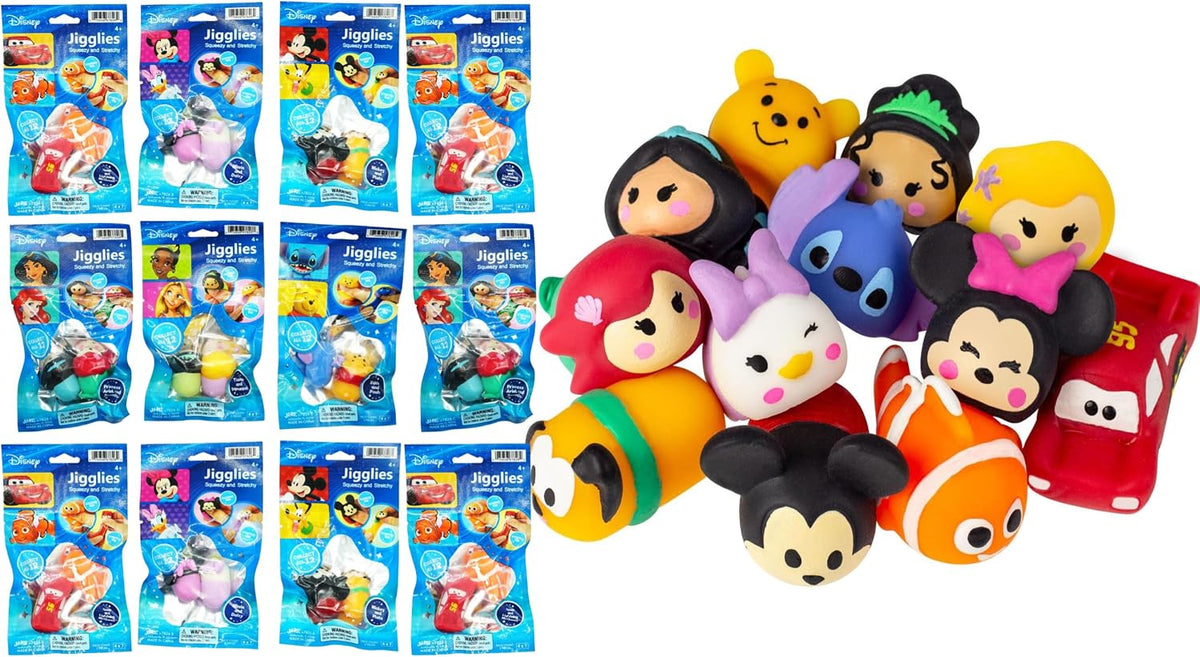 JA-RU Mochi Squishys Toys Mini Squishies Disney Squishies (Paquete...