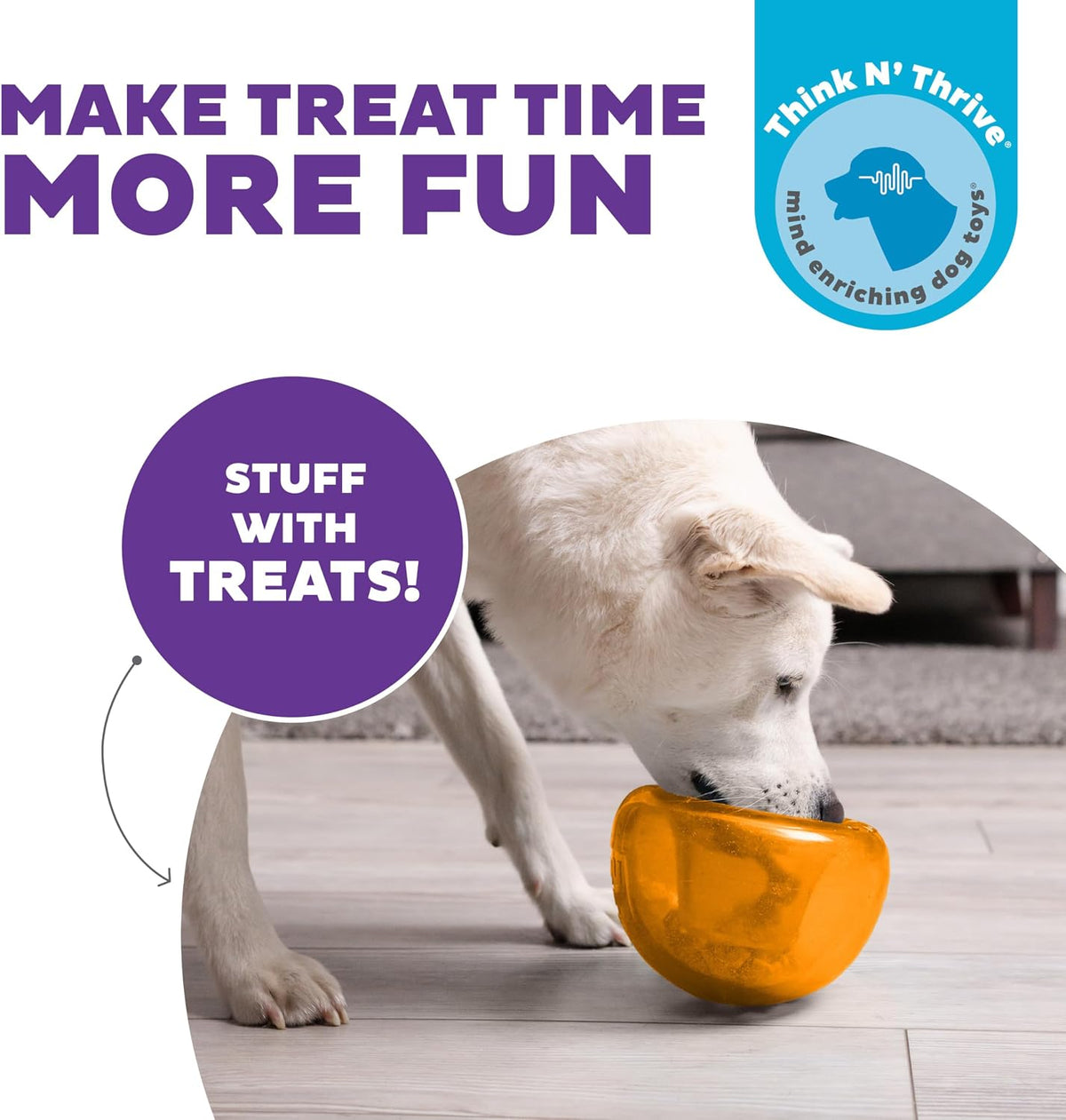 Outward Hound Juguete interactivo para dispensar golosinas para per...