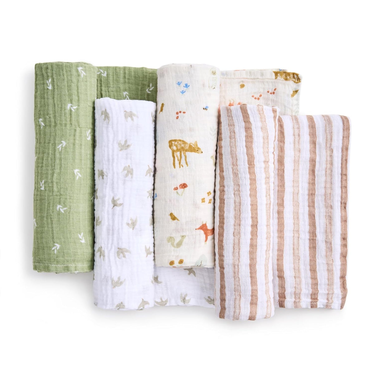 aden + anais Essentials Cotton Muslin Swaddle, Manta de muselina de...