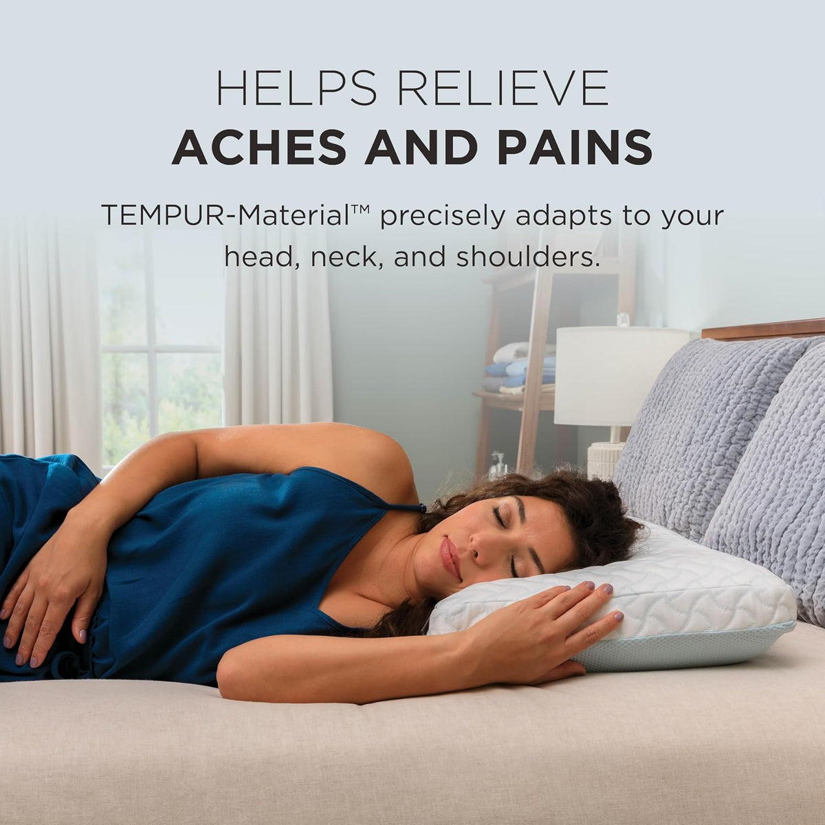 Tempur-Pedic TEMPUR-Cloud® + Almohada de enfriamiento, estándar, pa...