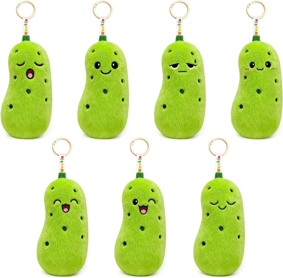 Ausener Weekie Wonders - Dije emocional para bolsa de peluche, anim...