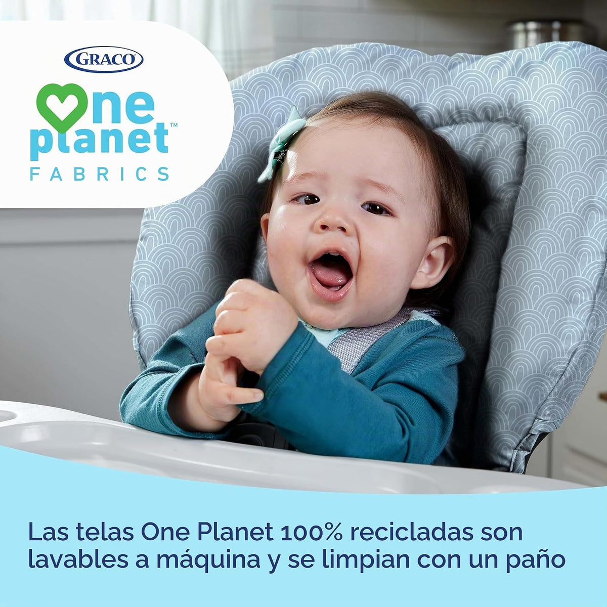 Graco Made2Grow Silla alta convertible 5 en 1 ajustable para bebé a...