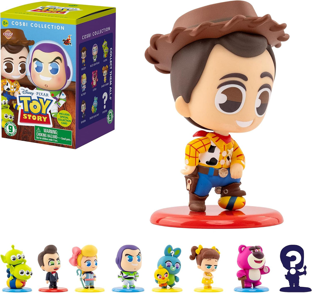 YuMe Toy Story Cosbi - Mini figura coleccionable y accesorios | Caj...