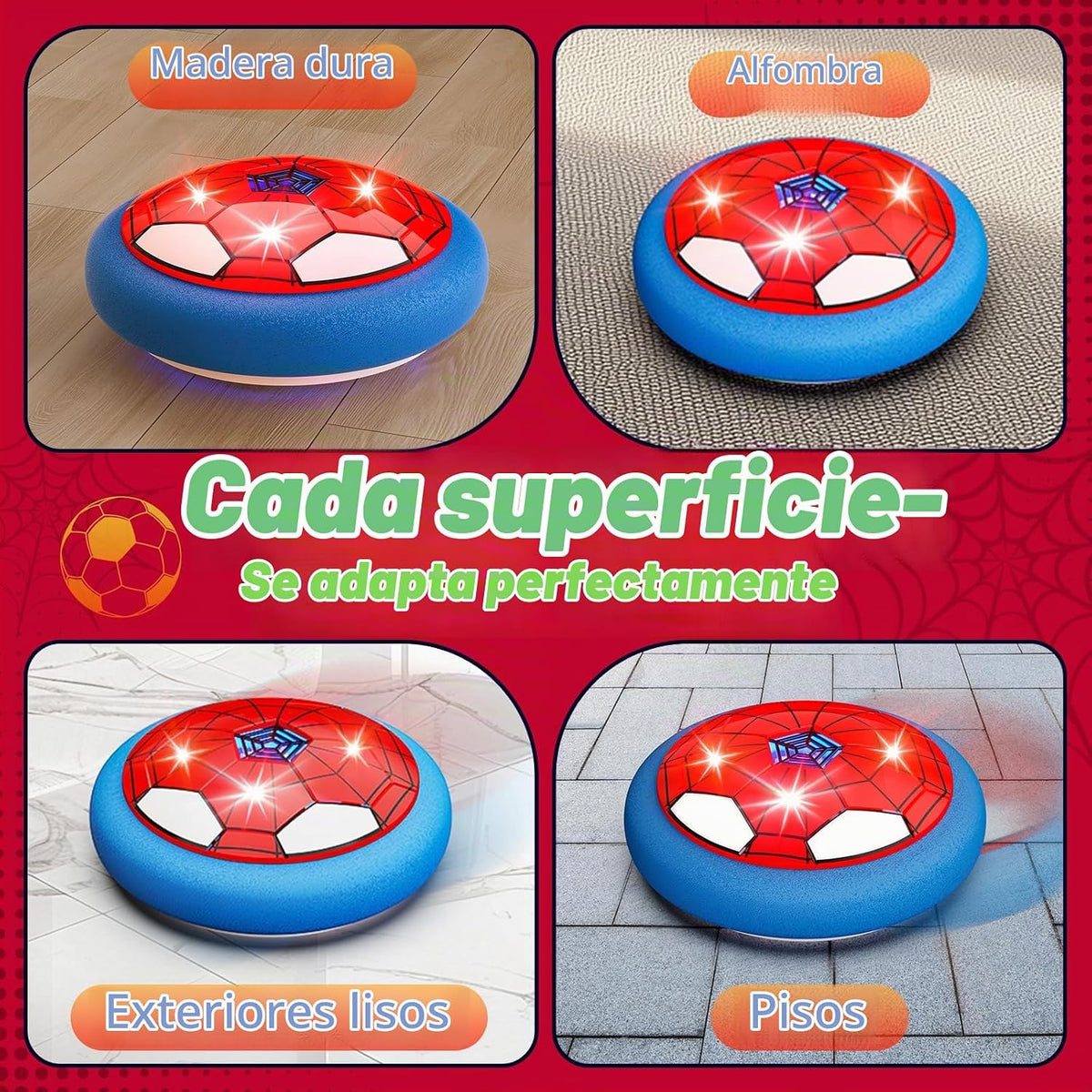 HopeRock Juguetes de Fútbol Paquete de 2 Pelotas de Fútbol Flotante...