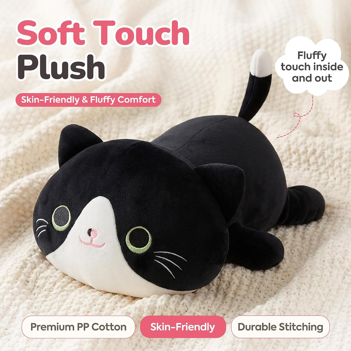Onsoyours Peluche original de gato esmoquin con lindo gatito, almoh...