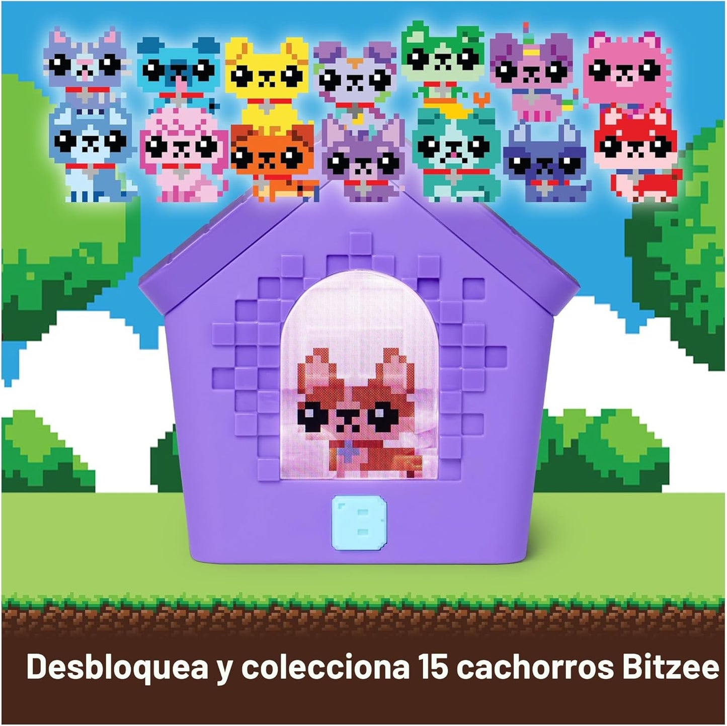BITZEE Doghouse Sala de juegos interactiva en 3D y mascota digital,...