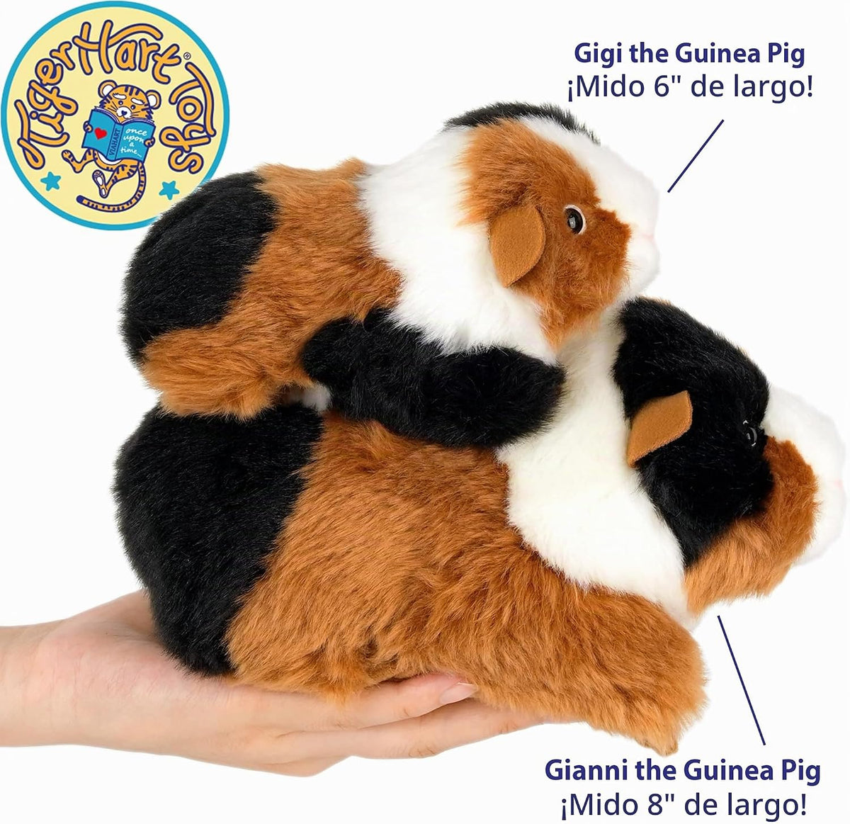 TigerHart Gianni El Cobayo - Animal de Peluche de 9 Pulgadas de Felpa