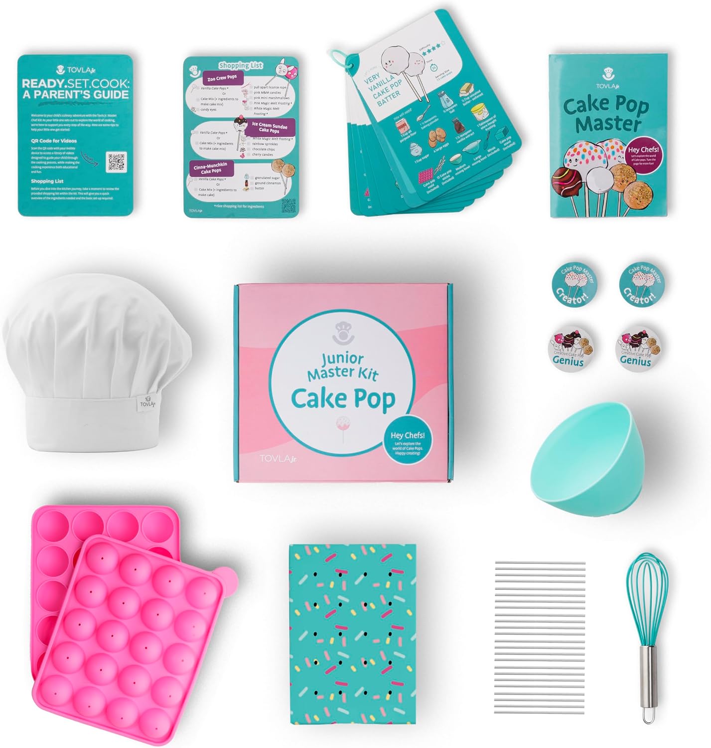 Kit de fabricación de paletas de pastel definitivo Tovla Jr. para n...
