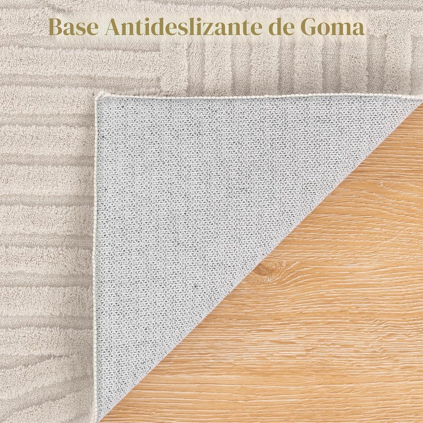 Pauwer - Alfombra de área de 5 x 7 pies para sala de estar, moderna...