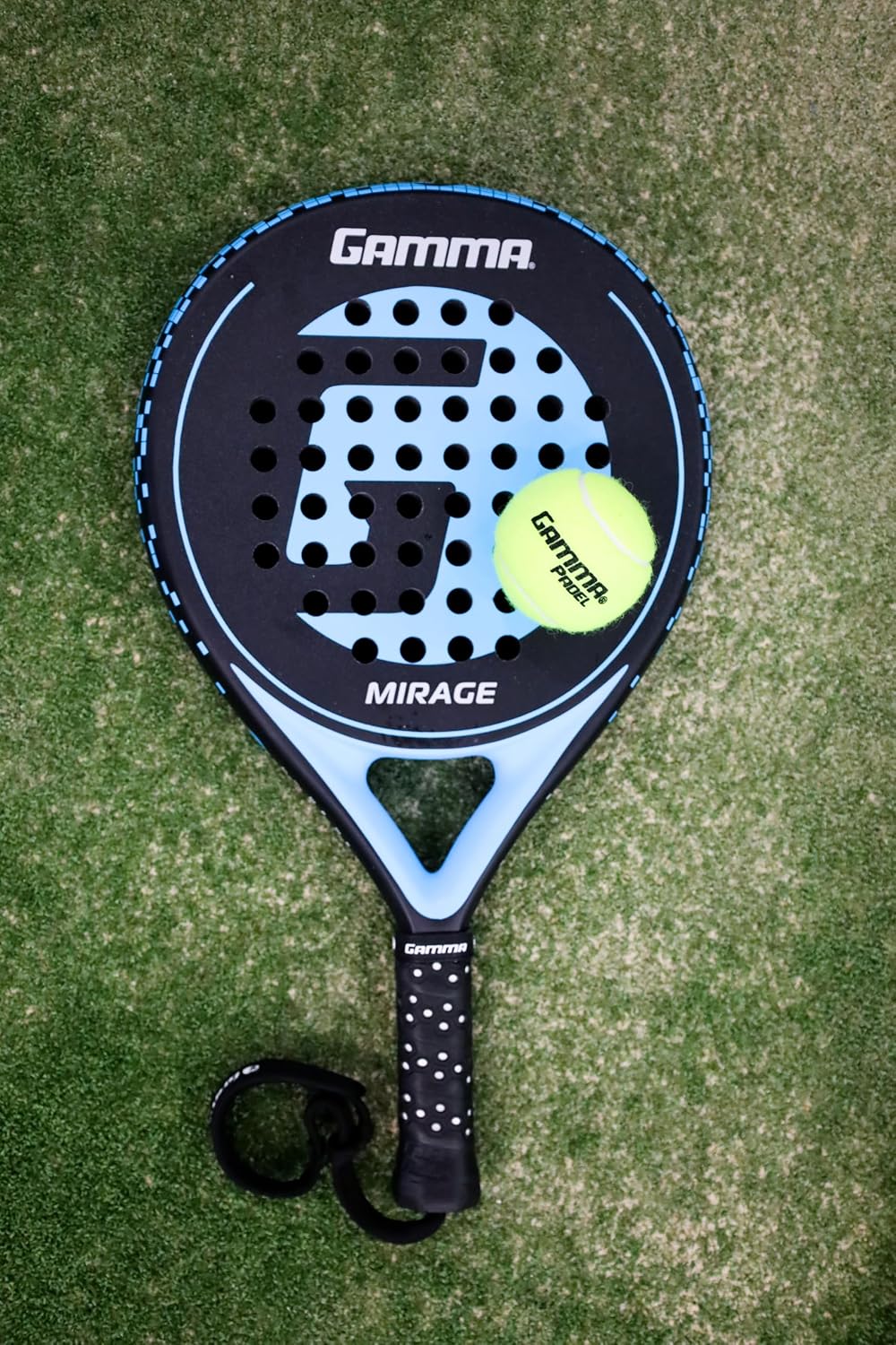 Gamma Mirage - Raqueta de pádel \u2013 Forma redonda para perdón y...