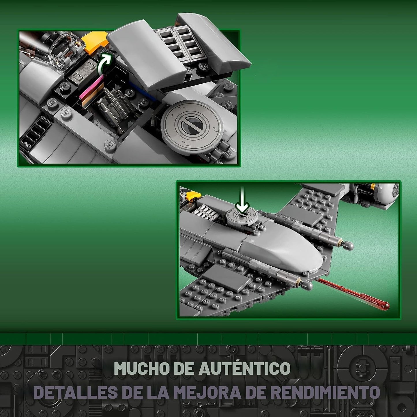 LEGO Star Wars The Mandalorian's N-1 Starfighter 75325 - Juego...