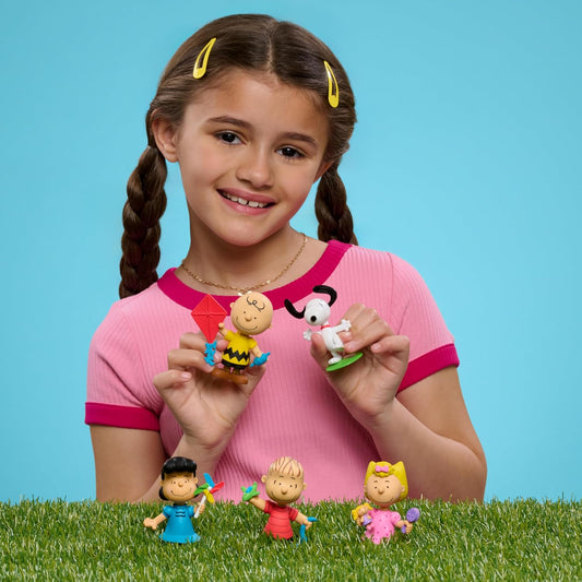Peanuts Juego de 5 figuras coleccionables del 75 aniversario | Snoo...