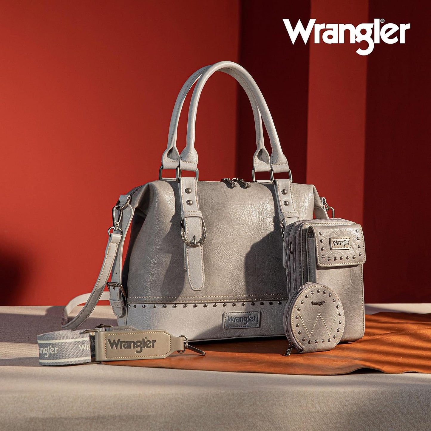 Wrangler - Juego de 3 bolsas de doctor para mujer, con asa superior...