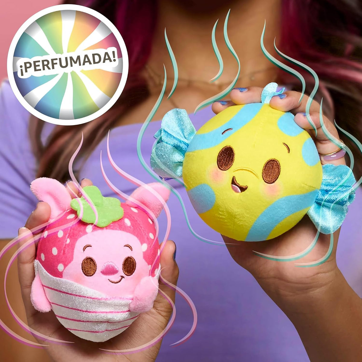 Disney Munchlings Paquete de 2 Peluches Coleccionables con Aroma de...