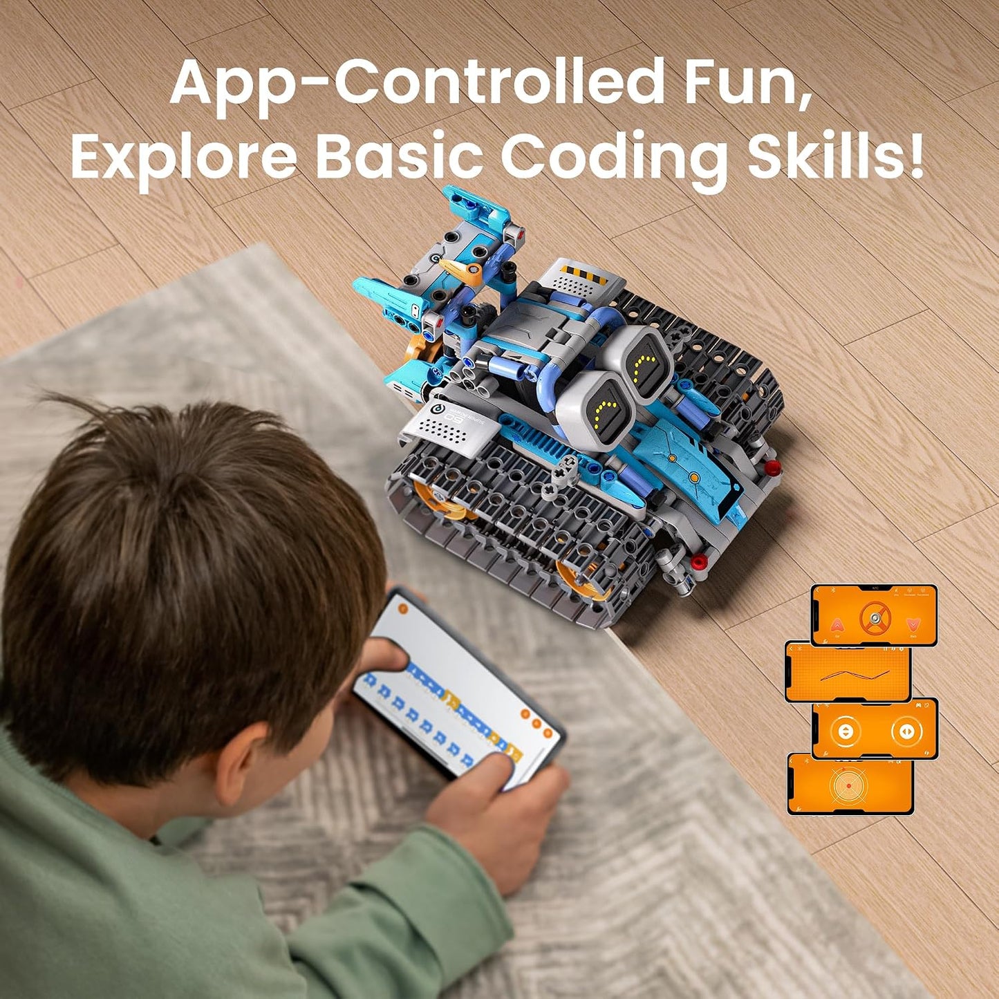 Sillbird - Kit de robot de construcción, regalos STEM para niños de...