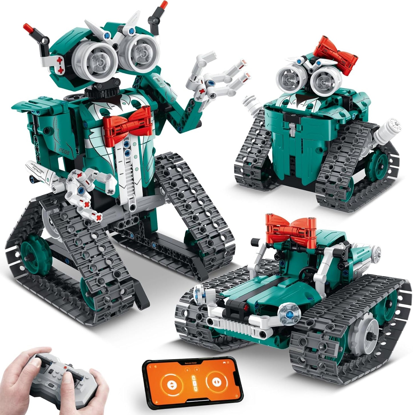 IQKidz APP\/Kits de construcción STEM de control remoto para niños...