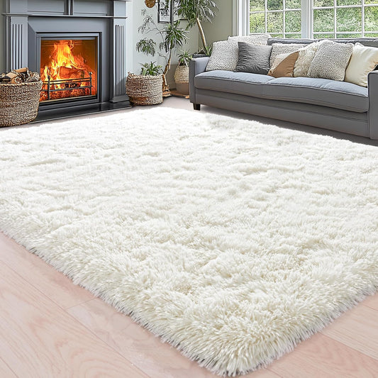 Alfombras de área para sala de estar, de 6 x 9 pies, ultra suaves y...