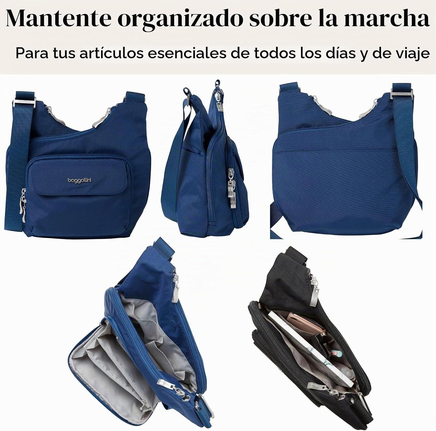 Bolso cruzado Baggallini para mujer