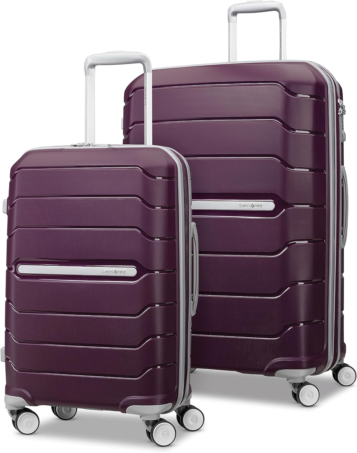 Samsonite Freeform de carcasa rígida expandible con ruedas giratori...