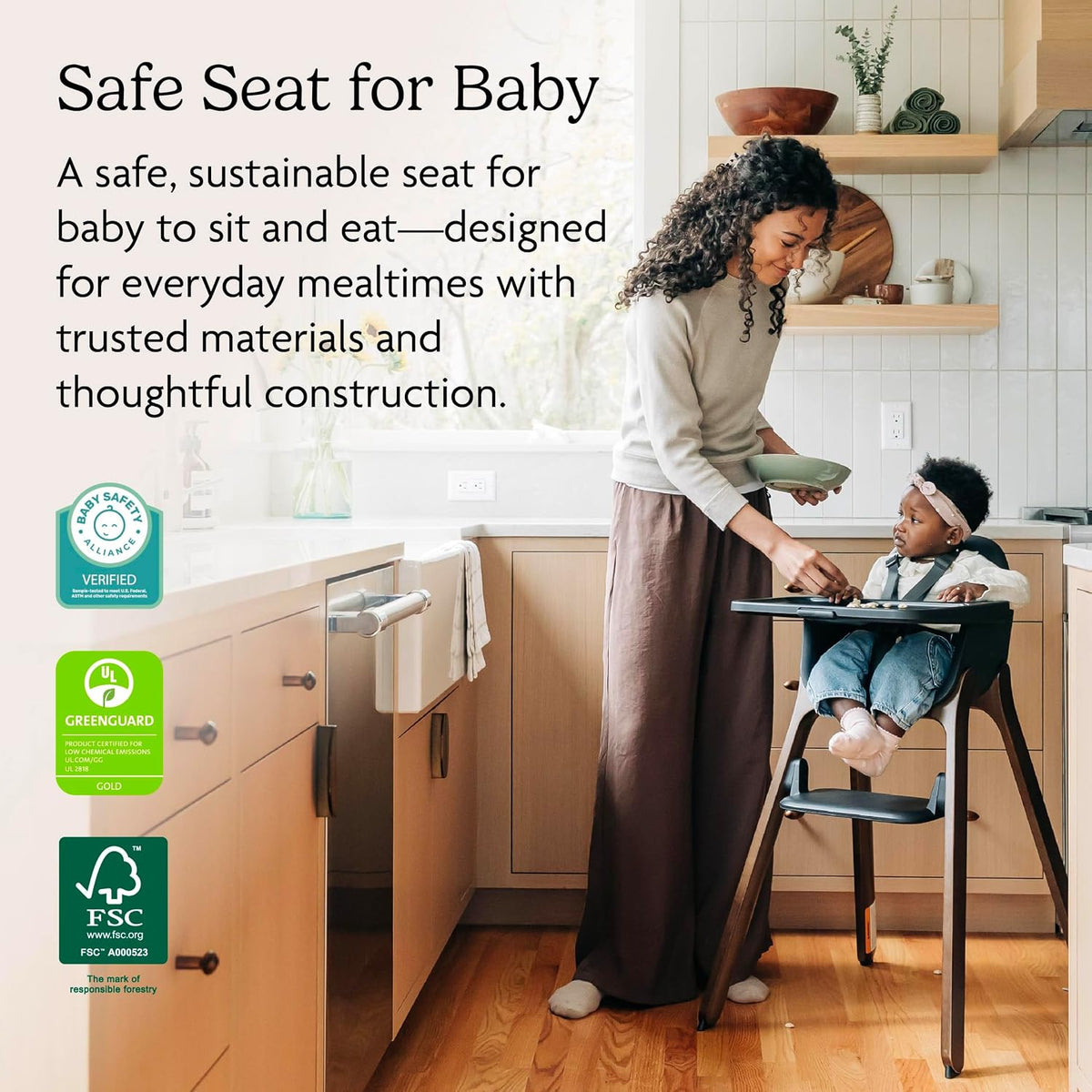 UPPAbaby Silla alta Ciro V2 para bebé - Ajustable, fácil de limpiar...