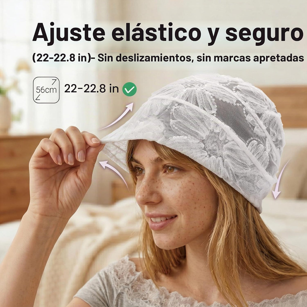 ZLYC Gorro bohemio para mujer, ligero, transpirable, de verano, par...