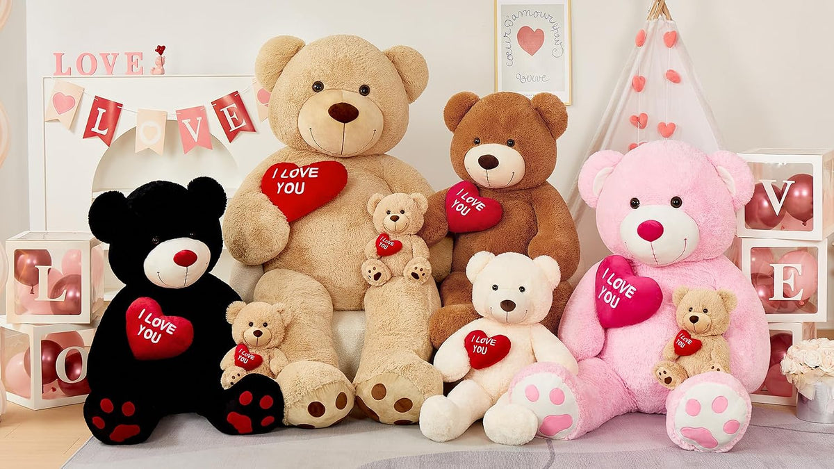 BENINY Oso de Peluche Grande de 1.52m, Oso de Peluche Grande con Co...