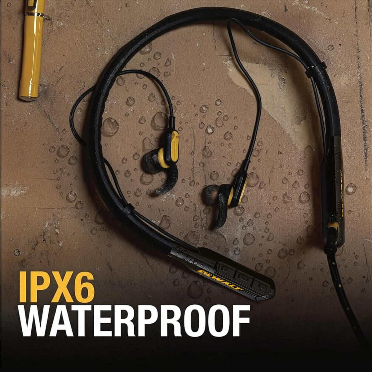 DEWALT Auriculares Magnéticos Bluetooth de Servicio Pesado con Band...