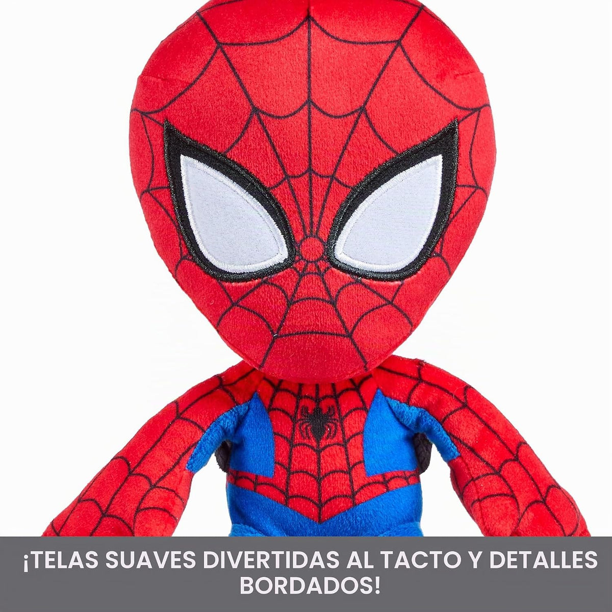 Mattel Marvel - Figura de personaje de felpa, muñeco suave de Spide...