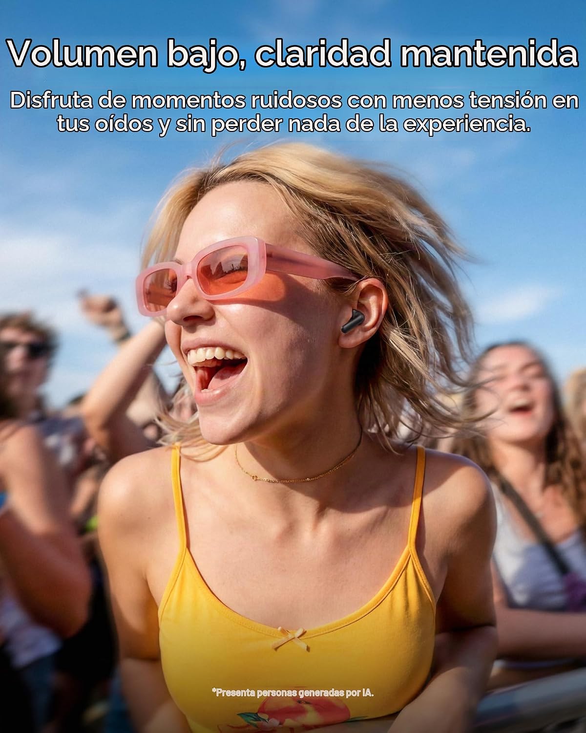 Auriculares inalámbricos Soundcore Anker P42i con ANC adaptativo pa...