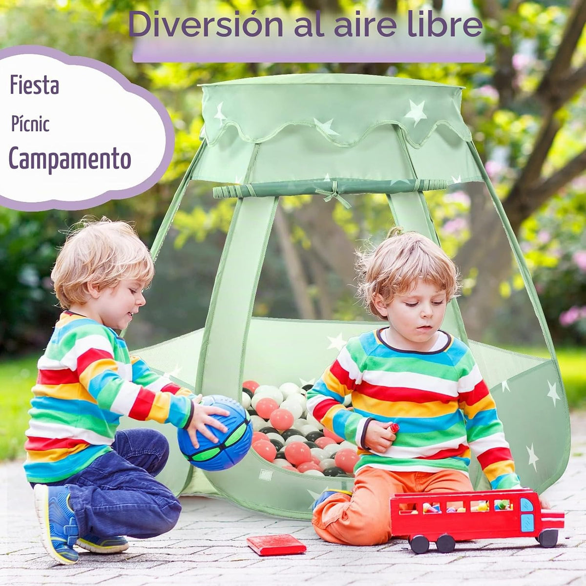 Wilhunter - Alberca de pelotas para niños pequeños con 150 pelotas,...