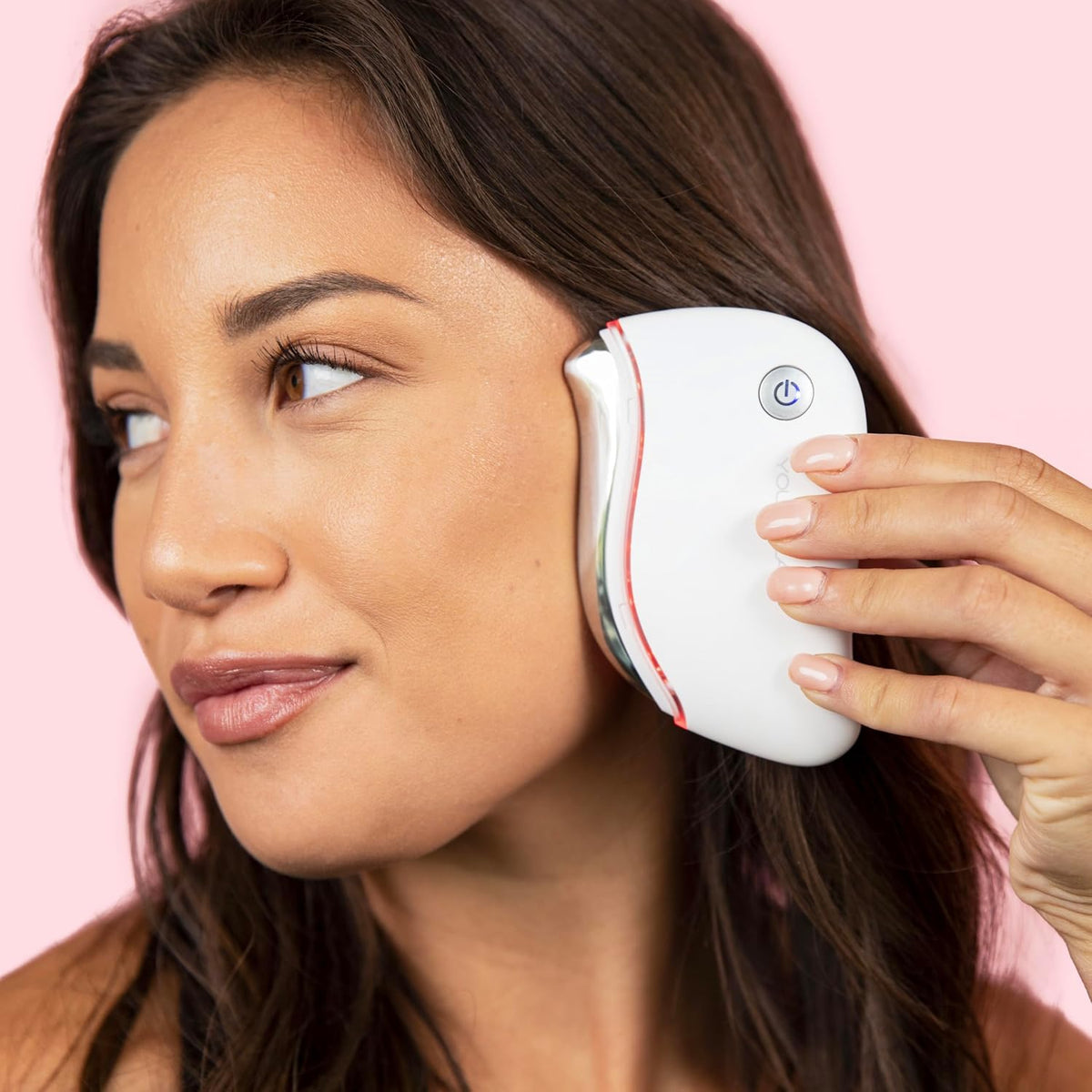 YOUTHLUX ProSculpt - Masajeador facial Gua Sha calentado, herramien...