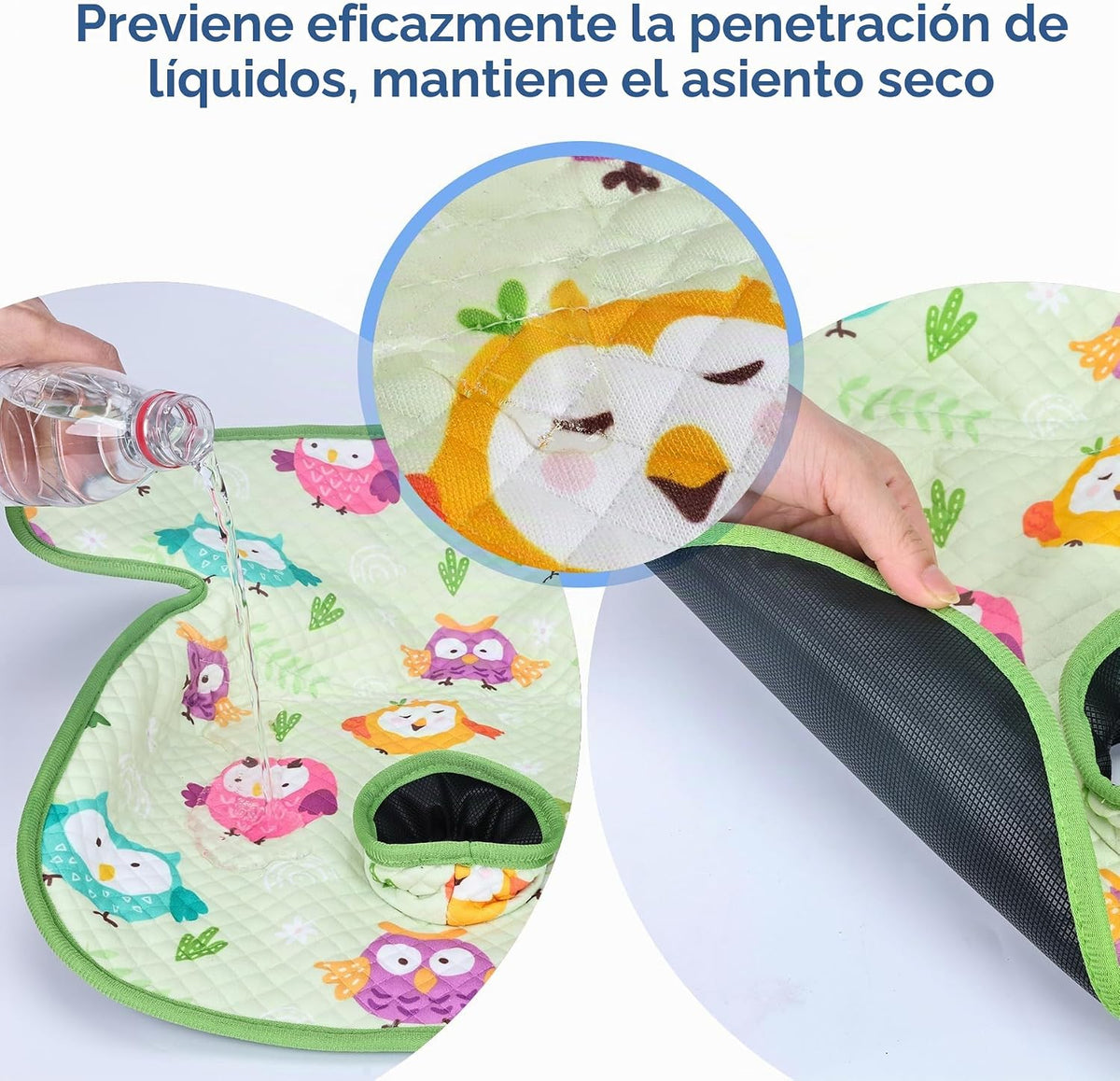 COOLBEBE Protector de asiento de automóvil infantil para entrenamie...