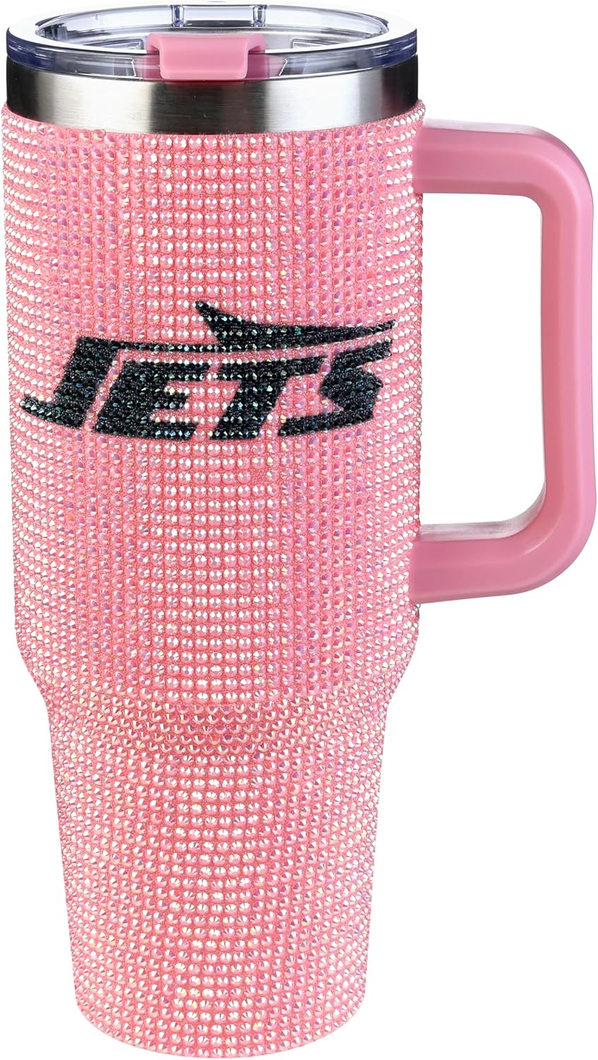 The Memory Company Tumbler con Licencia Oficial de 46 oz Rosa con B...