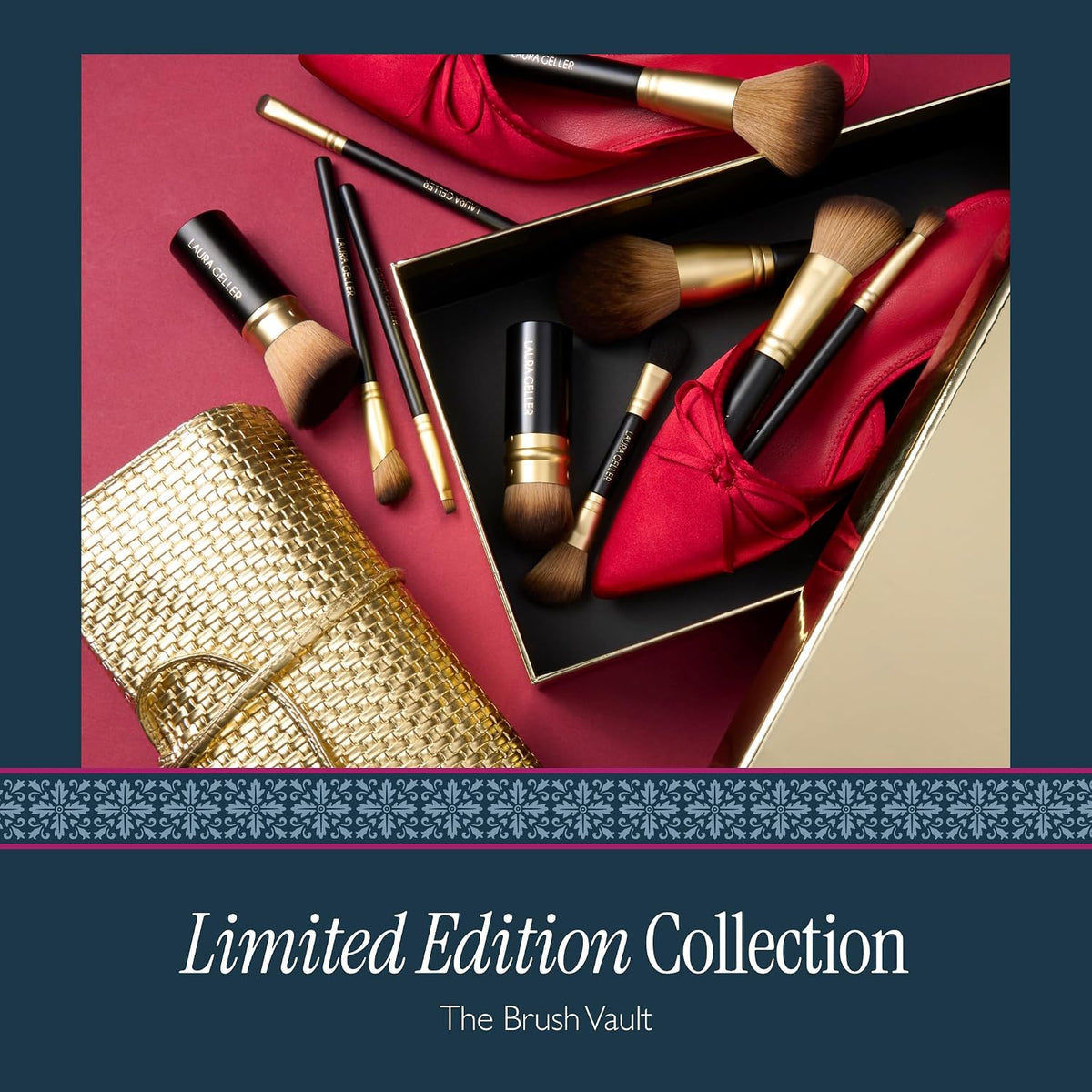 LAURA GELLER NEW YORK The Brush Vault - Colección de brochas de maq...