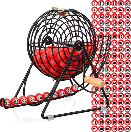 Poen El juego de bingo de lotería de 121 piezas de números 1-120 in...