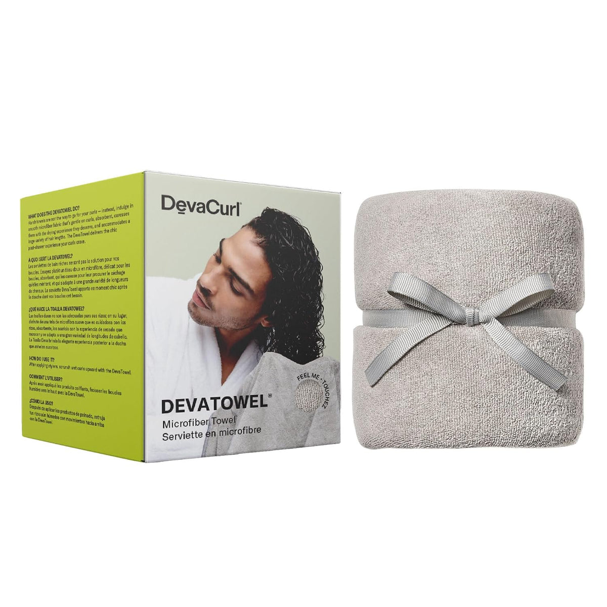 DevaCurl Toalla de Microfibra Anti-Encrespamiento para el Cabello |...
