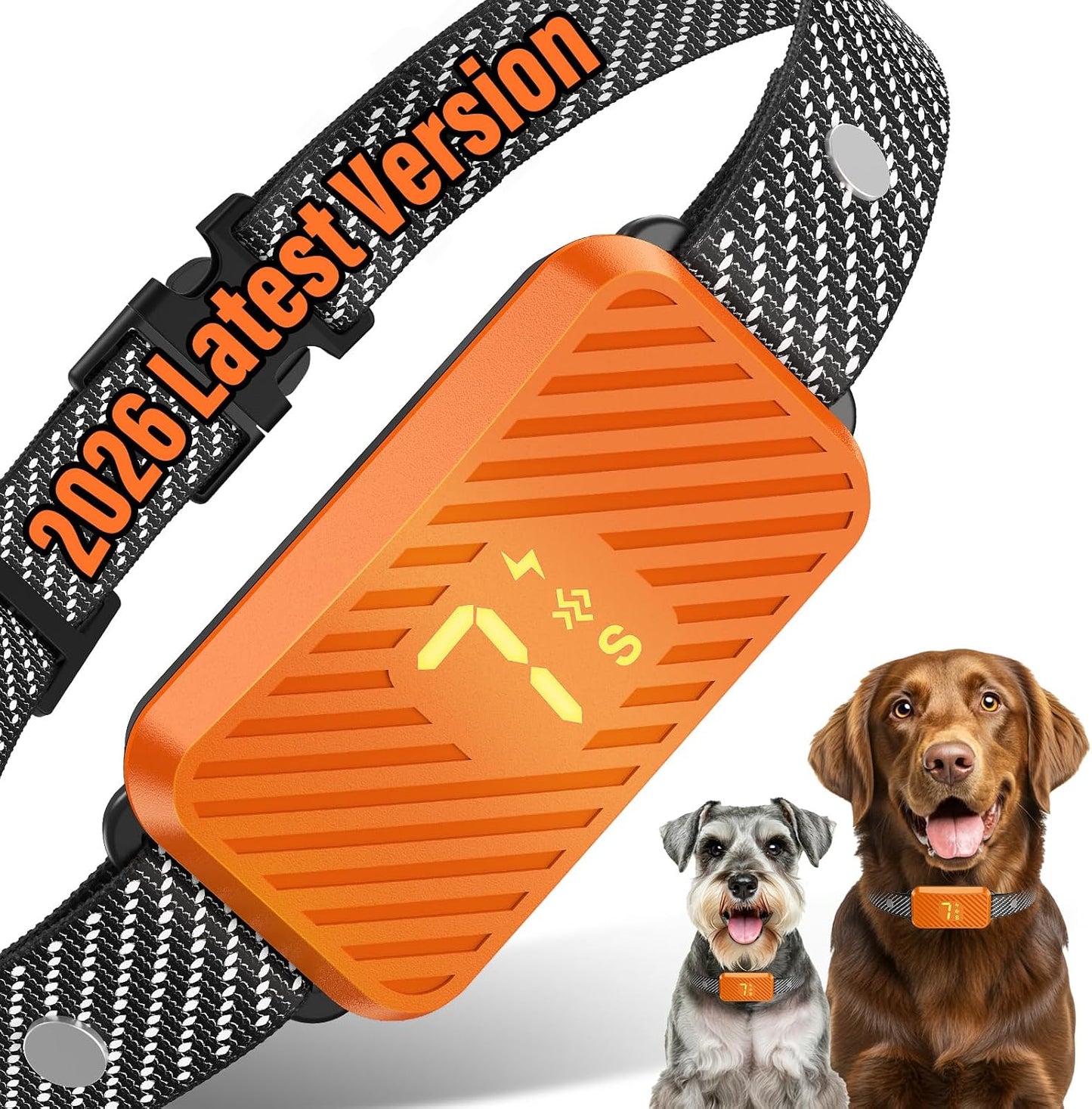 KJKZO Collar antiladridos para perros grandes, medianos y pequeños,...