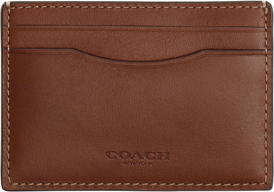 Coach Funda para tarjetas con clip para dinero, color secoya, talla...