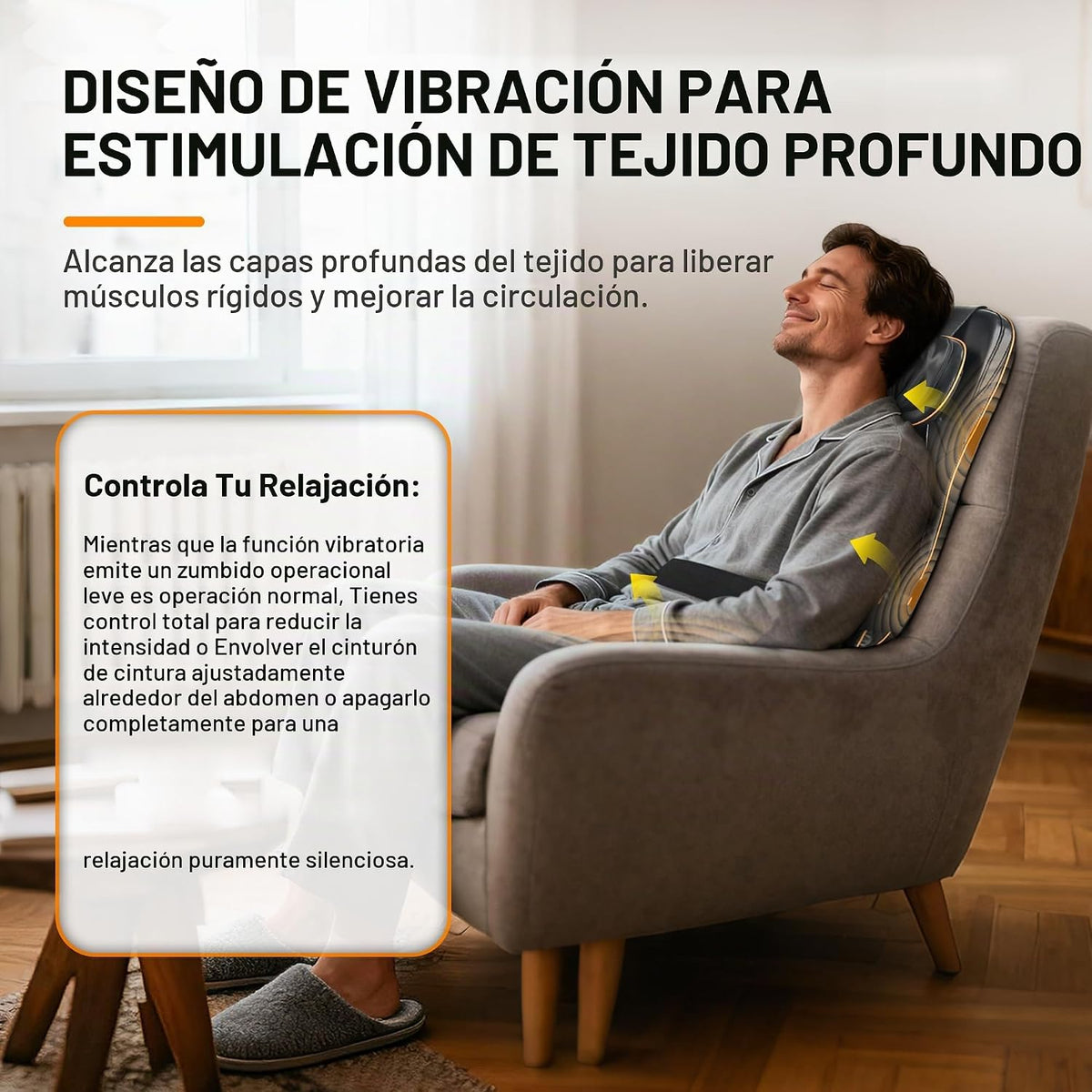 MAIBOLE - Masajeador Shiatsu de cuello y espalda con calor, masajea...