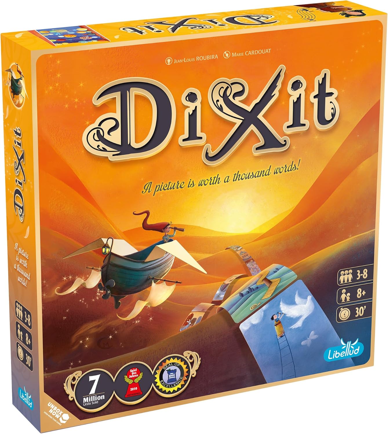 Asmodee - Juego de mesa Dixit (Actualización 2021) - El juego galar...